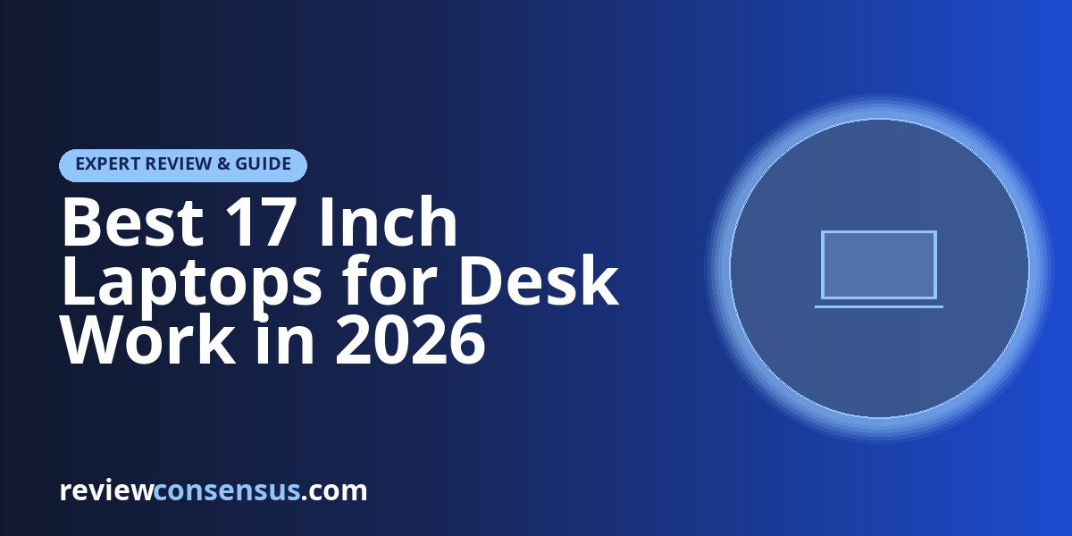 Best 17 Inch Laptops for Desk Work in 2026