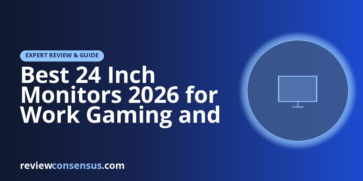 Best 24 Inch Monitors 2026 for Work Gaming and Dual