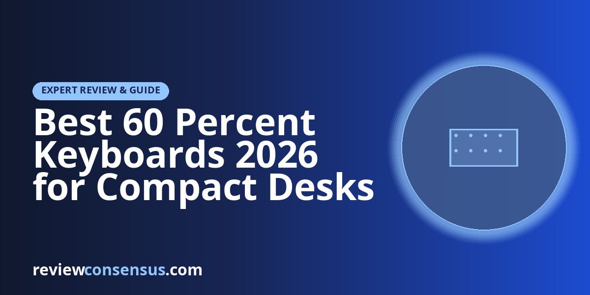 Best 60 Percent Keyboards 2026 for Compact Desks and Travel