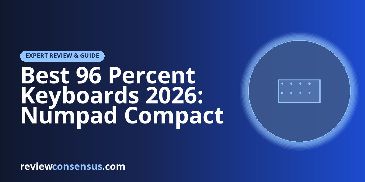 Best 96 Percent Keyboards 2026: Numpad Compact Boards