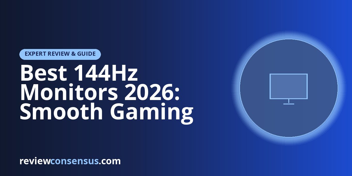 Best 144Hz Monitors 2026: Smooth Gaming Displays Ranked