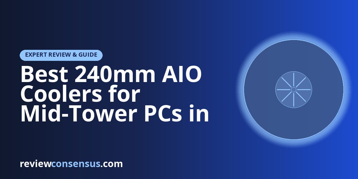 Best 240mm AIO Coolers for Mid-Tower PCs in 2026