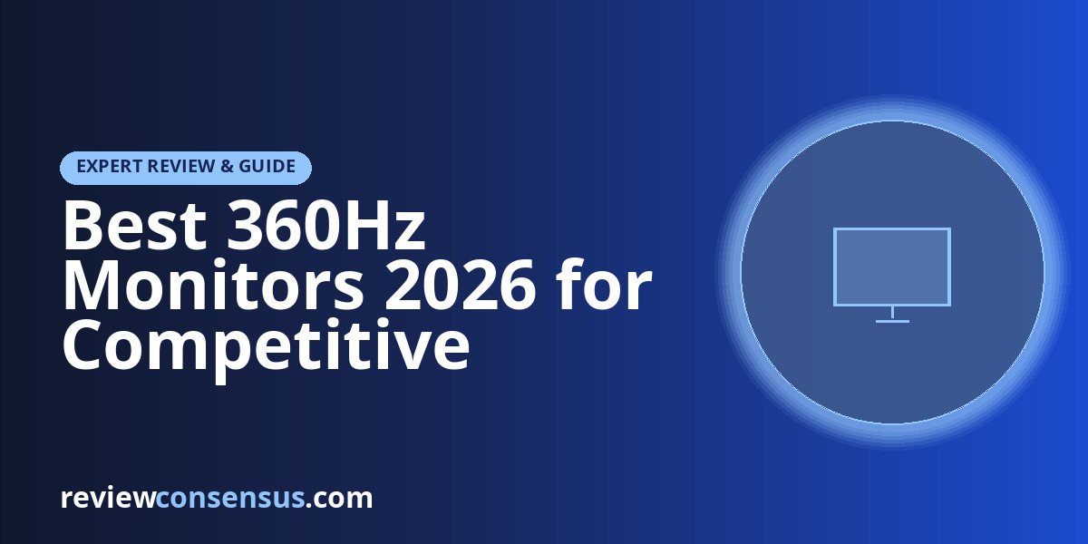 Best 360Hz Monitors 2026 for Competitive Gaming Clarity