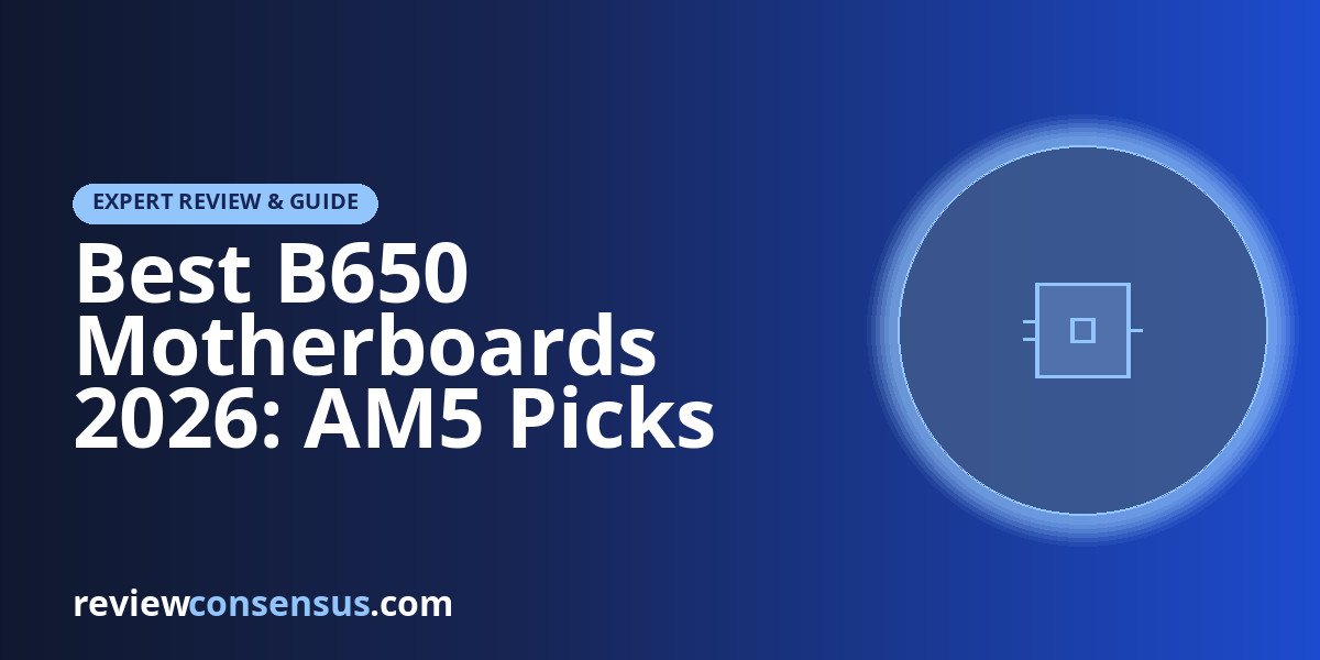 Best B650 Motherboards 2026: AM5 Picks Compared