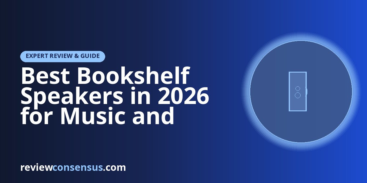 Best Bookshelf Speakers in 2026 for Music and Home Theater
