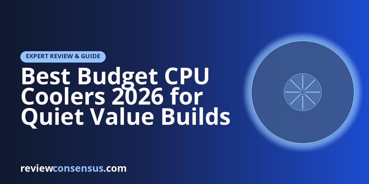 Best Budget CPU Coolers 2026 for Quiet Value Builds
