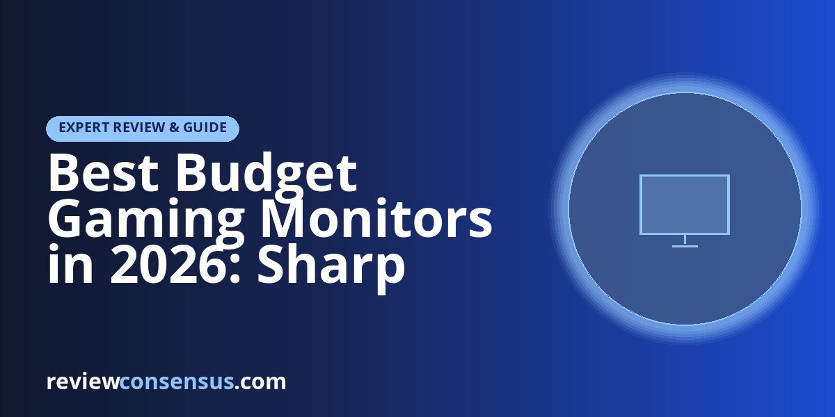Best Budget Gaming Monitors in 2026: Sharp Picks That Still