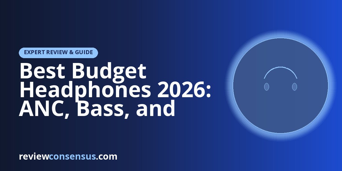 Best Budget Headphones 2026: ANC, Bass, and Battery Picks