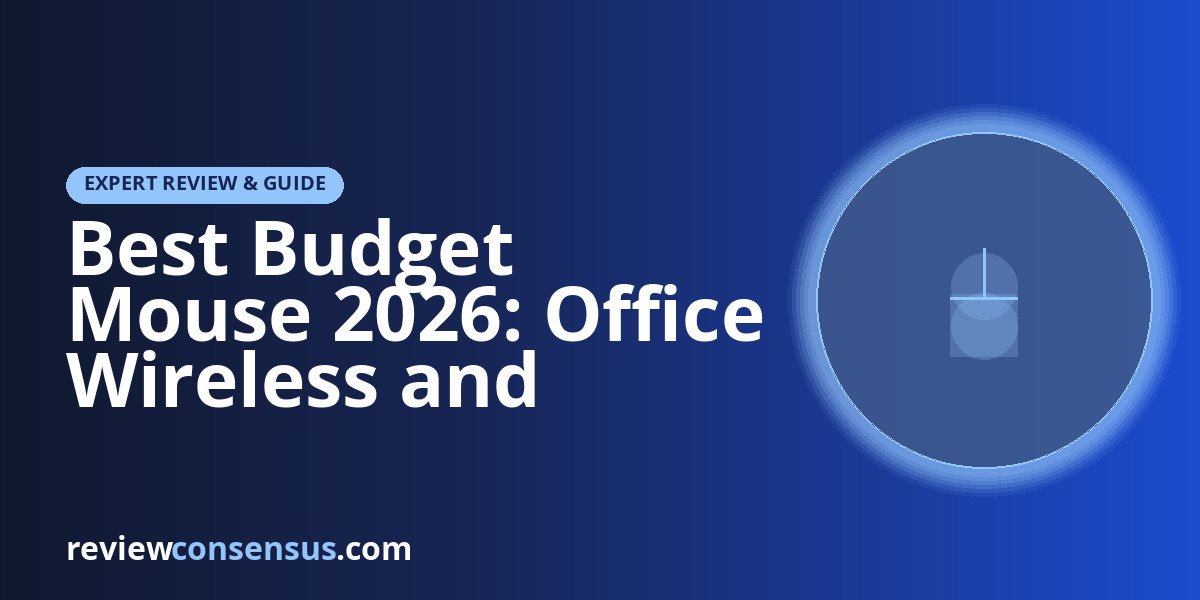Best Budget Mouse 2026: Office Wireless and Gaming Picks