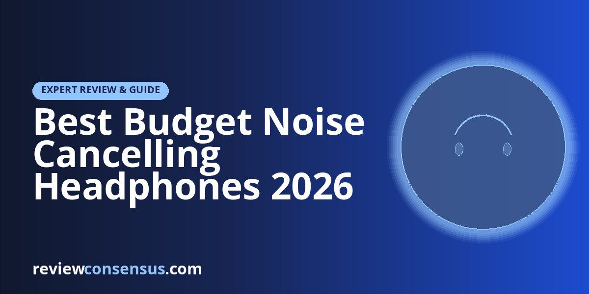 Best Budget Noise Cancelling Headphones 2026 Ranked