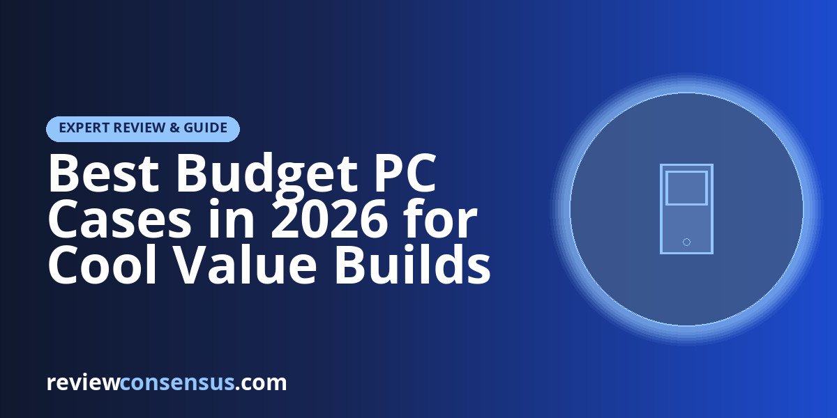 Best Budget PC Cases in 2026 for Cool Value Builds