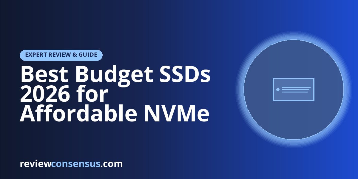 Best Budget SSDs 2026 for Affordable NVMe and SATA Upgrades
