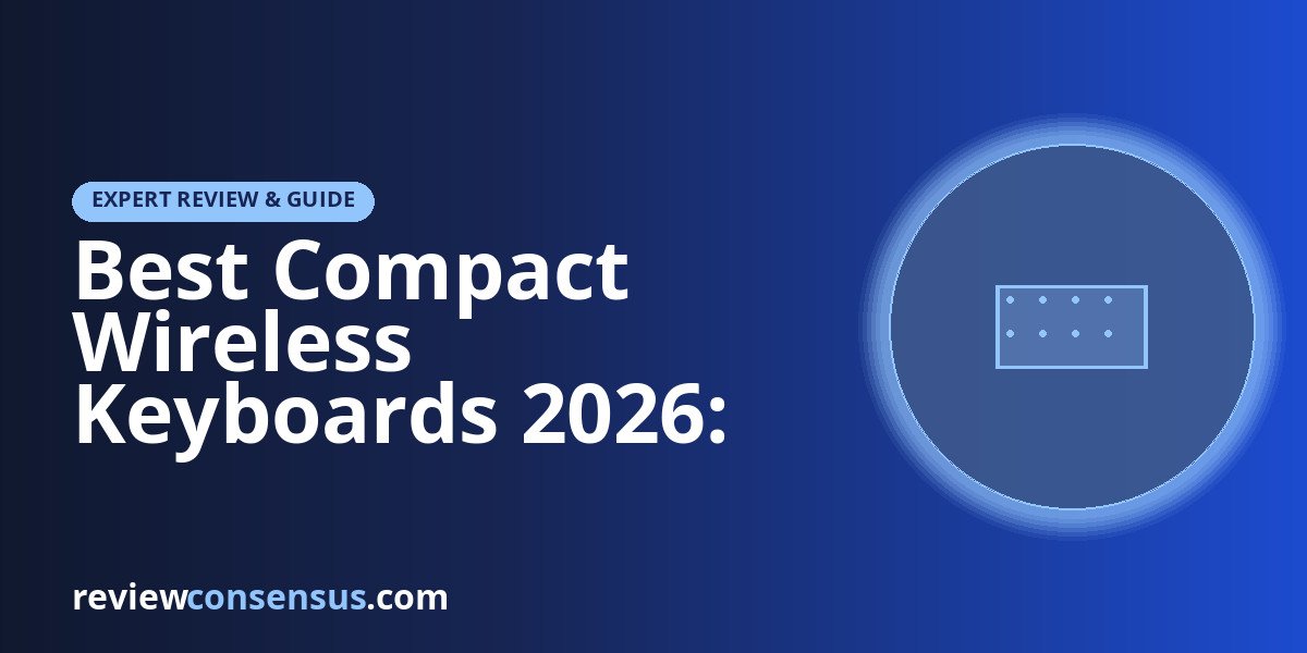 Best Compact Wireless Keyboards 2026: Slim Boards Worth Buying