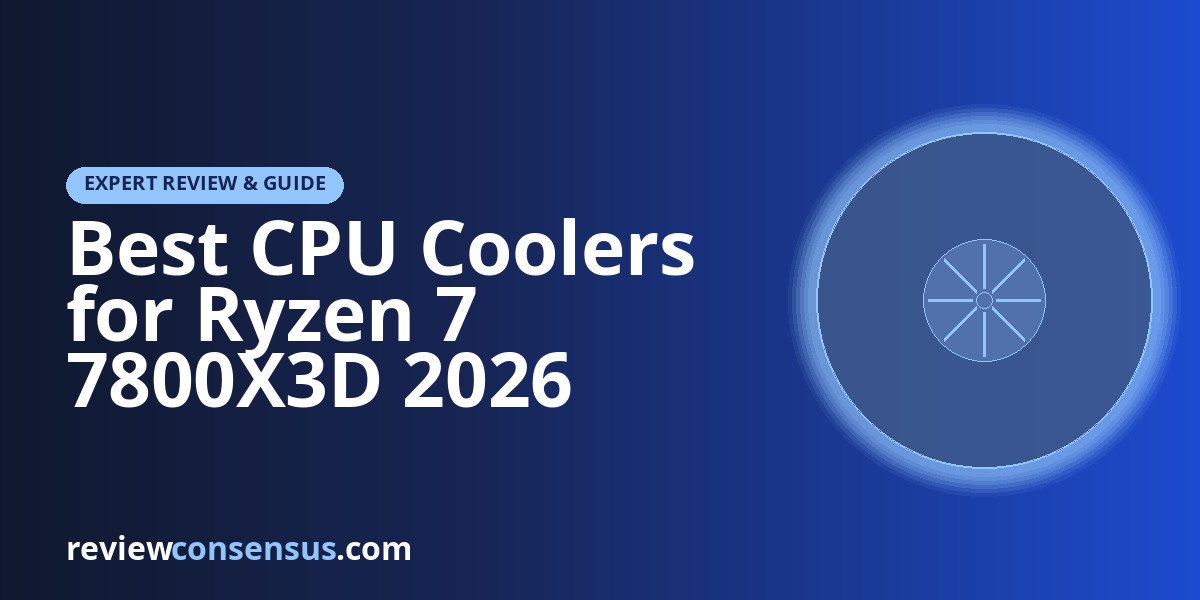 Best CPU Coolers for Ryzen 7 7800X3D 2026