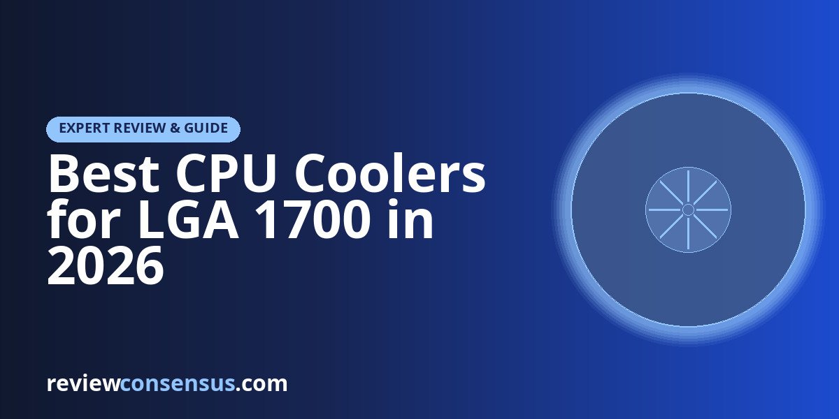 Best CPU Coolers for LGA 1700 in 2026