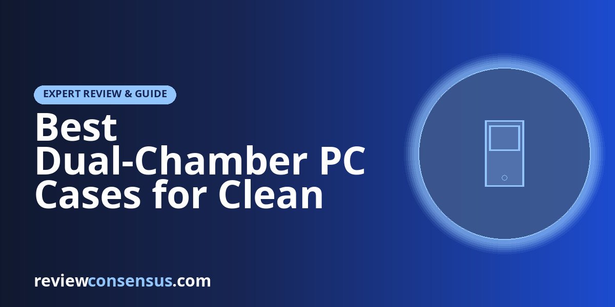 Best Dual-Chamber PC Cases for Clean Builds in 2026