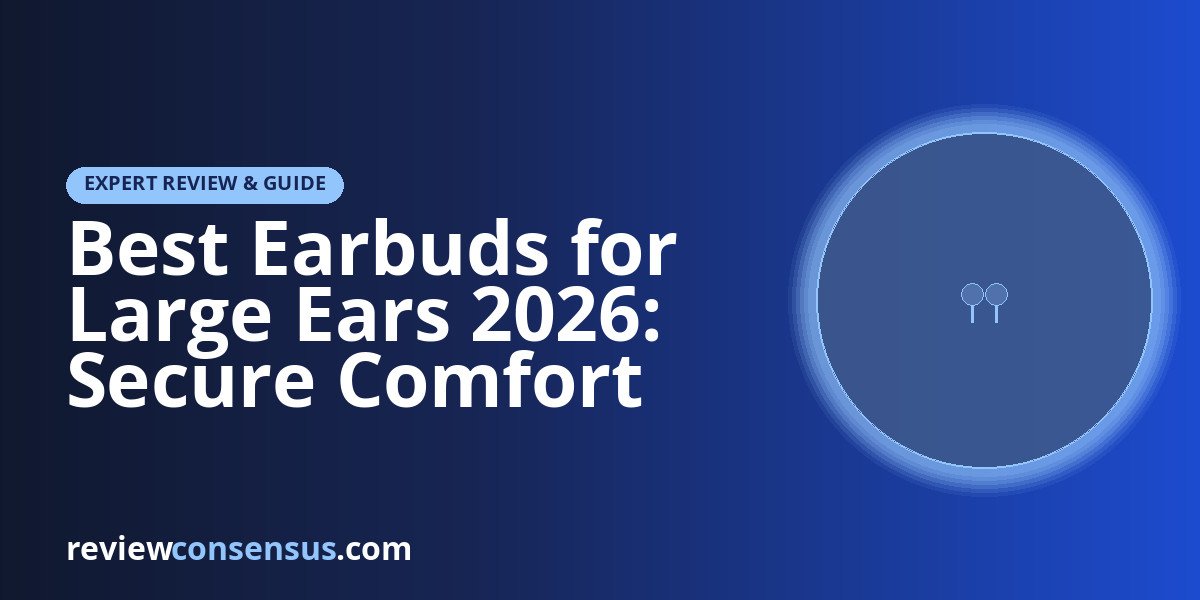 Best Earbuds for Large Ears 2026: Secure Comfort Picks