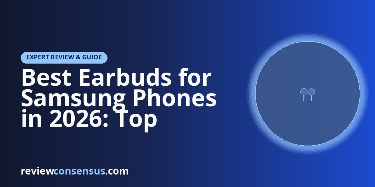 Best Earbuds for Samsung Phones in 2026: Top Galaxy Picks