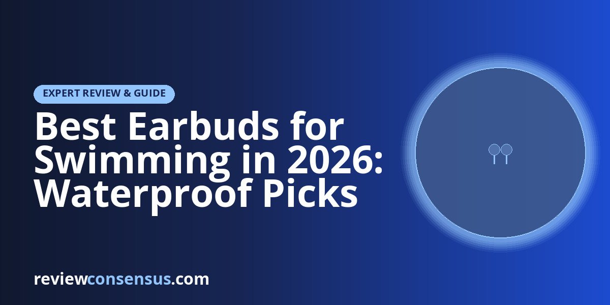 Best Earbuds for Swimming in 2026: Waterproof Picks Tested