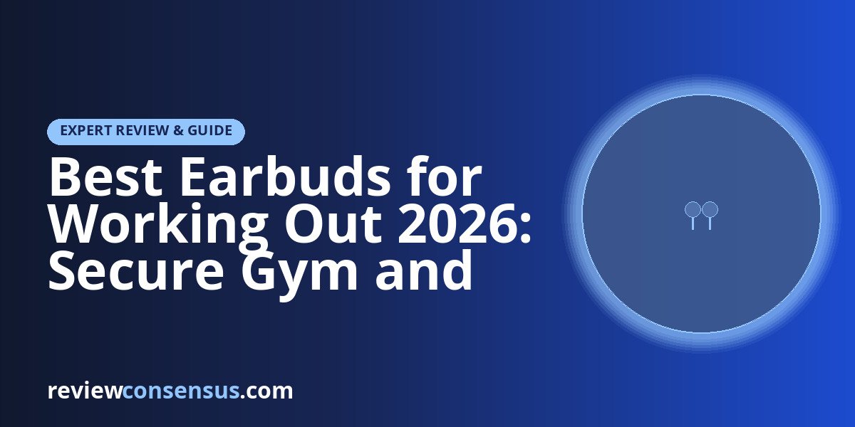 Best Earbuds for Working Out 2026: Secure Gym and Run