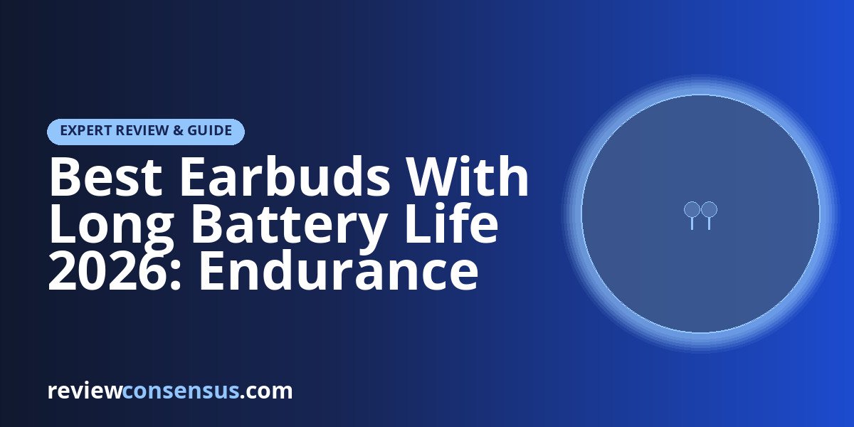 Best Earbuds With Long Battery Life 2026: Endurance Picks Tested