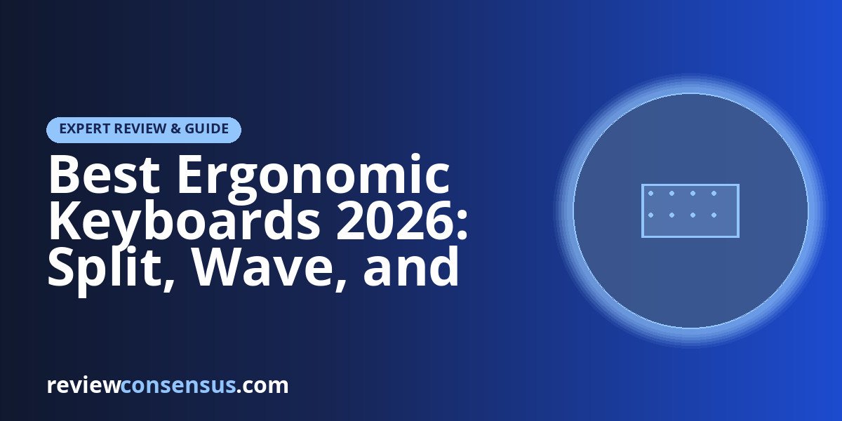 Best Ergonomic Keyboards 2026: Split, Wave, and Comfort