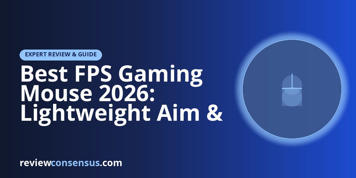 Best FPS Gaming Mouse 2026: Lightweight Aim & Sensor Picks