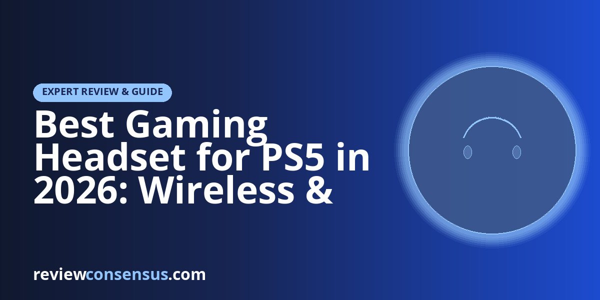 Best Gaming Headset for PS5 in 2026: Wireless & Wired