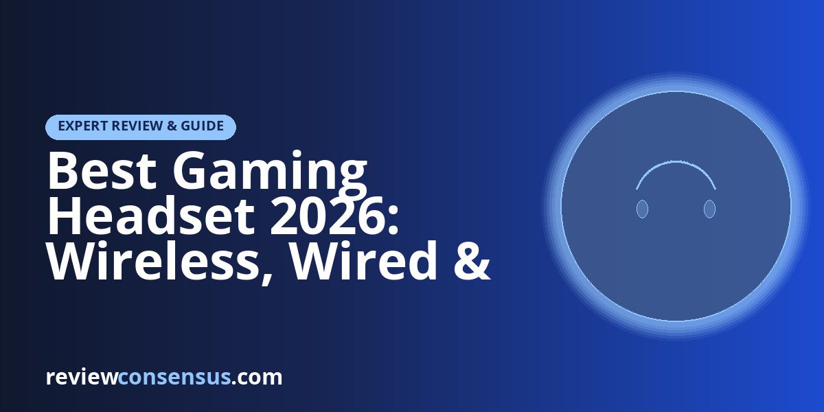 Best Gaming Headset 2026: Wireless, Wired & Multi-Platform Picks